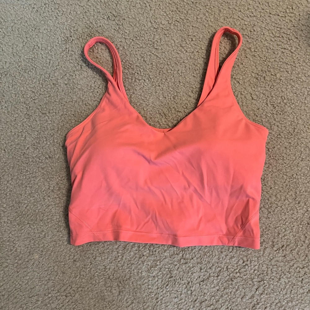 Hot pink lulu top worn once